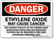 Ethylene Oxide May Cause Cancer Danger Sign