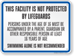 Illinois Pool Not Protected By Lifeguard Sign