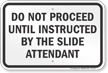 Illinois Water Slide Rule Sign