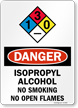 Isopropyl Alcohol Sign