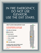 Do Not Use Elevator Sign