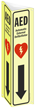 AED Automated External Defibrillator Sign
