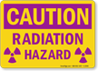 Caution Radiation Hazard Sign