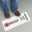 Temperature Check Here with Clipart