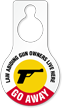 Law Abiding Gun Owners Humorous Hang Tag