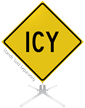 Icy Roll Up Sign