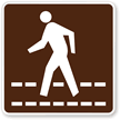 Ped Xing Symbol - Traffic Sign