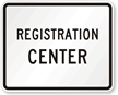 Registration Center - Traffic Sign