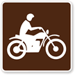 Trail (Trail Bike) Symbol   Traffic Sign
