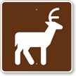 Deer Viewing Area, MUTCD Campground Guide Sign