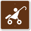 Strollers, MUTCD Guide Sign for Campground