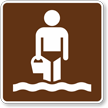 Wading, MUTCD Guide Sign for Campground