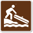 Hand Launch or Small Boat, MUTCD Guide Sign