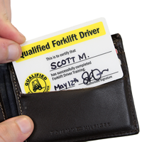 Qualified Forklift Driver / Forklift Checklist