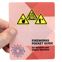 Fireworks Pocket Guide, For Retailers and Display Operators with Graphic