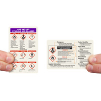 GHS Hazard, Wallet Card
