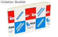 Parking Permit Removable Parking Violation Stickers