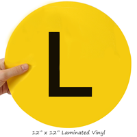 Military Chemical L Lewisite Blister Agent Hazard Labels