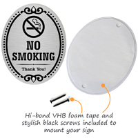 No Smoking Door Sign