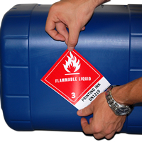 UN 1210 Printing Ink DOT Labels