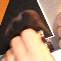 Military Fire Division Flip Placards