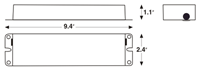 BAL500 Emergency Ballast Battery