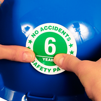 2.5" Circle Recognition DIY Hard Hat Stickers