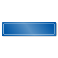 Blue Reflective strips