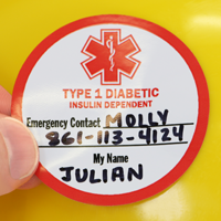 Medical Alert Decal