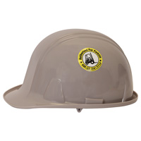 Authorized for Forklift Hard Hat Decals