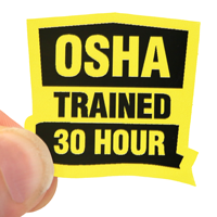 Hard Hat Sticker