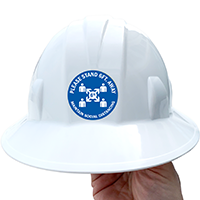 Please Stand Six Feet Away Sign