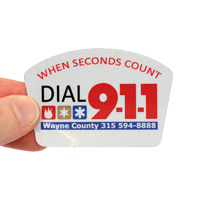 Custom Hard Hat Labels