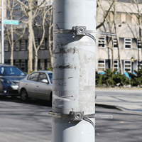 Stainless Steel Sign Hose Clamp With 2 Clamps