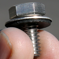 Hose Clamp Mounting Hardware For Parking