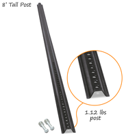 U-Channel Sign Post 8' Tall
