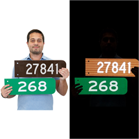 Fire Address Signs