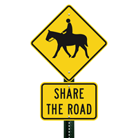 Share the Road Signs Share the Road Signs