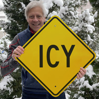 Icy sign