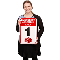 Emergency Assembly Area Sign