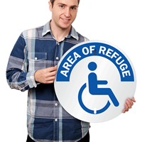 Emergency Sign With Graphic