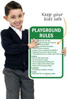 Playground Rules Sign