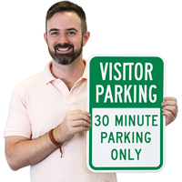 Visitor Parking Sign