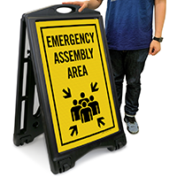 Emergency Assembly Area Sign