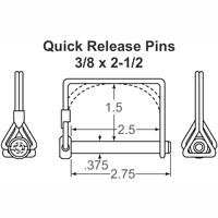 Quick Release Pins