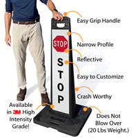 LotBoss Portable sign features