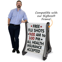 Compatible with our BigBoss® Frame!