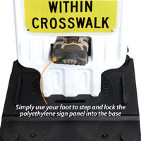 Pedestrian Crossing Sign Kit