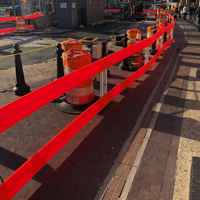 Temporary Pedestrian Access Route ADA Barricade
