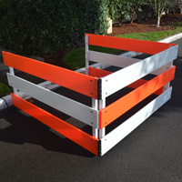 Safety Sign for Temporary Pedestrian Access Route